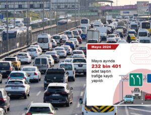 TÜİK rakamları paylaştı: Mayısta trafiğe kaydı yapılan araç sayısı ne kadar?